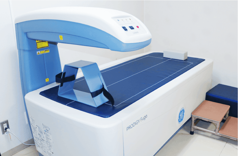 骨密度測定の機械の写真